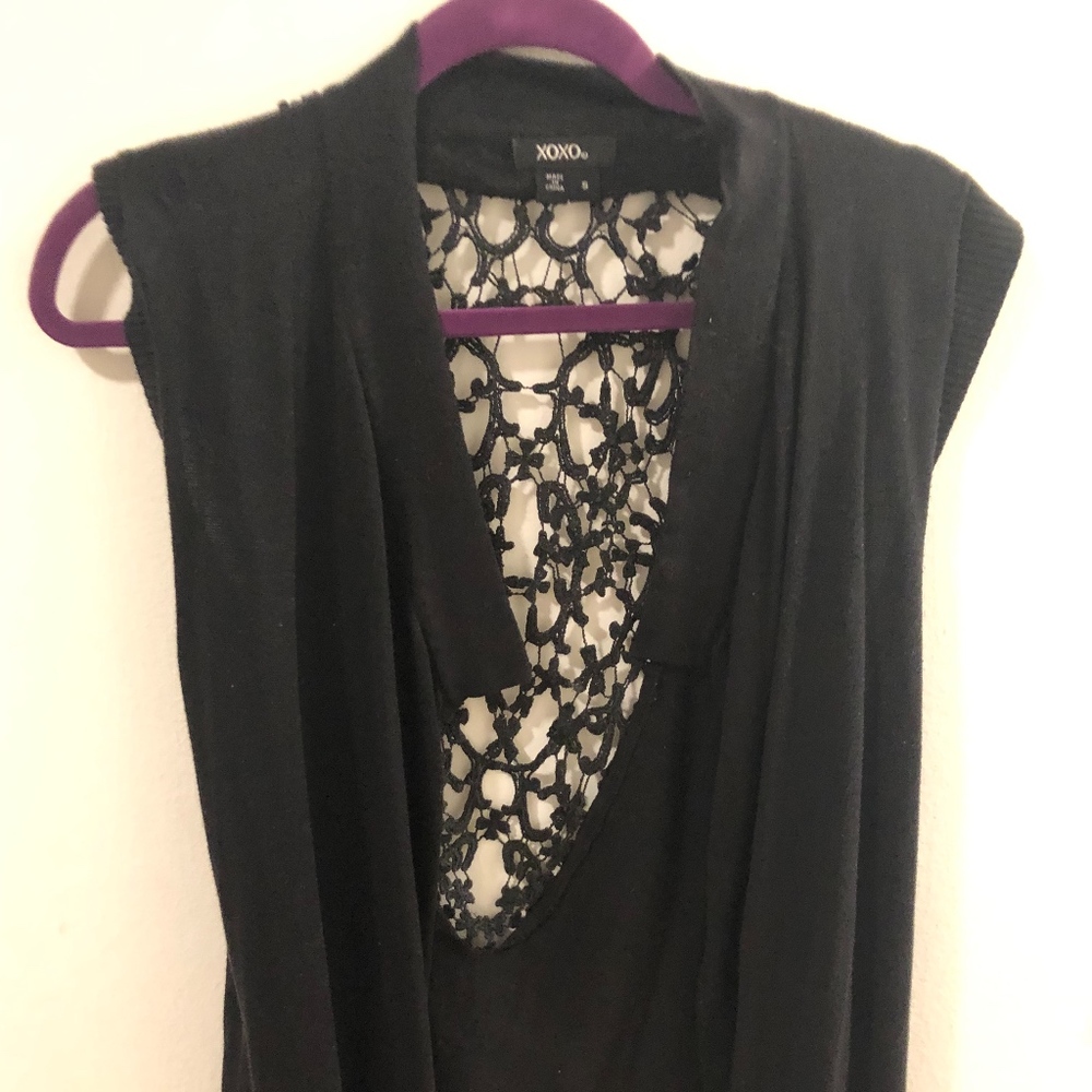 Tank cover up sweater